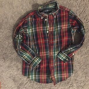 Boys polo button down